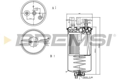 BREMSI FE0351 Číslo výrobce: SE0351. EAN: 8050141090103.