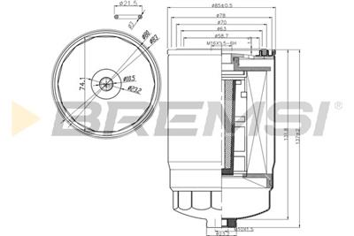 BREMSI FE0356 Číslo výrobce: SE0356. EAN: 8050141090158.
