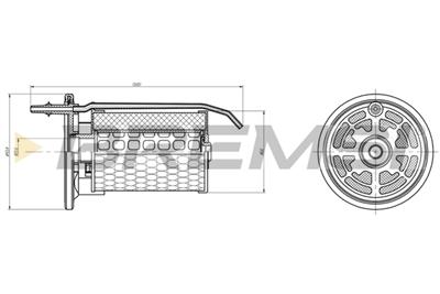 BREMSI FE0363 Číslo výrobce: SE0363. EAN: 8050141090226.