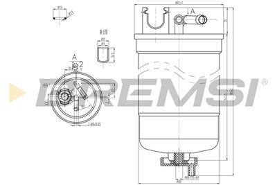 BREMSI FE0369 Číslo výrobce: SE0369. EAN: 8050141090288.