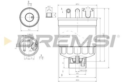BREMSI FE0371 Číslo výrobce: SE0371. EAN: 8050141090301.
