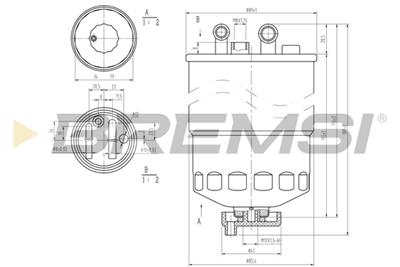 BREMSI FE0372 Číslo výrobce: SE0372. EAN: 8050141090318.