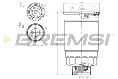 BREMSI FE0379 Číslo výrobce: SE0379. EAN: 8050141090387.