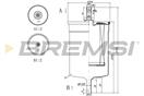 BREMSI FE0395