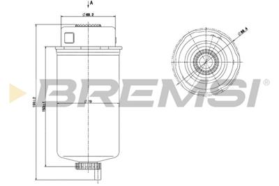 BREMSI FE0778 Číslo výrobce: SE0778. EAN: 8050141090783.