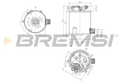 BREMSI FE0782 Číslo výrobce: SE0782. EAN: 8050141090820.