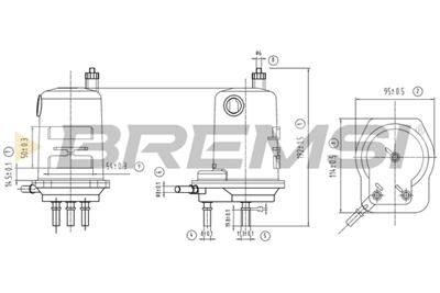 BREMSI FE0786 Číslo výrobce: SE0786. EAN: 8050141090868.