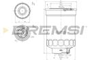 BREMSI FE0798