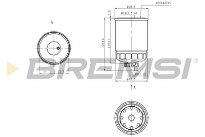 BREMSI FE0801 Číslo výrobce: SE0801. EAN: 8050141091018.