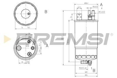 BREMSI FE0811 Číslo výrobce: SE0811. EAN: 8050141091117.
