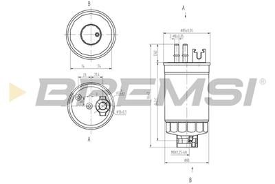 BREMSI FE0812 Číslo výrobce: SE0812. EAN: 8050141091124.