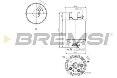 BREMSI FE0832 Číslo výrobce: SE0832. EAN: 8050141091322.