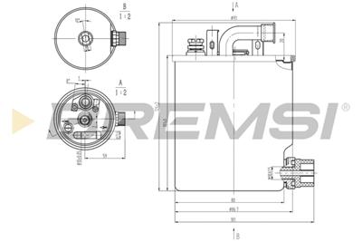 BREMSI FE0836 Číslo výrobce: SE0836. EAN: 8050141091360.