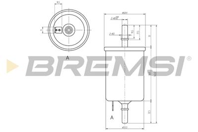BREMSI FE0844 Číslo výrobce: SE0844. EAN: 8050141091445.
