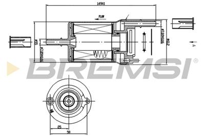 BREMSI FE1018 Číslo výrobce: SE1018. EAN: 8050141088124.