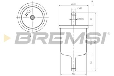 BREMSI FE1514 Číslo výrobce: SE1514. EAN: 8050141092008.