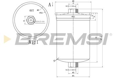 BREMSI FE1519 Číslo výrobce: SE1519. EAN: 8050141092053.