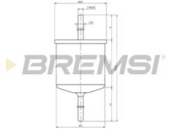 BREMSI FE1887