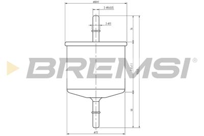 BREMSI FE1887 Číslo výrobce: SE1887. EAN: 8050141092664.