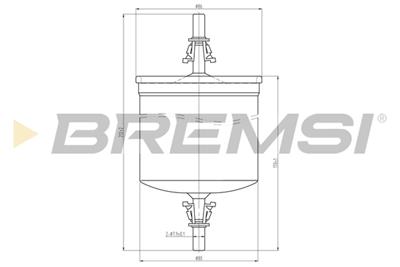 BREMSI FE1891 Číslo výrobce: SE1891. EAN: 8050141092701.