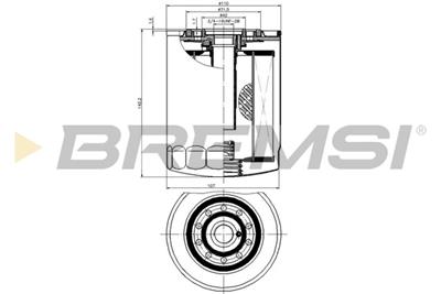 BREMSI FL0029 Číslo výrobce: SL0029. EAN: 8050141093159.