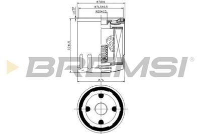 BREMSI FL0030 Číslo výrobce: SL0030. EAN: 8050141093166.