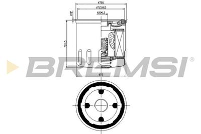 BREMSI FL0031 Číslo výrobce: SL0031. EAN: 8050141093173.