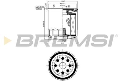 BREMSI FL0032 Číslo výrobce: SL0032. EAN: 8050141093180.