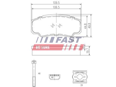 FAST FT29109 EAN: 5901797010614.