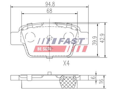 FAST FT29115 EAN: 5901797010652.