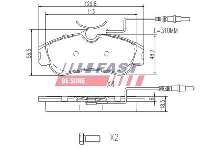 FAST FT29517 EAN: 5901797041847.