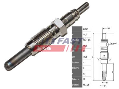 FAST FT82728 EAN: 5901797036522.