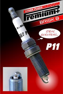 BRISK 1708 Číslo výrobce: P11 Iridium Premium+. EAN: 8595001318817.