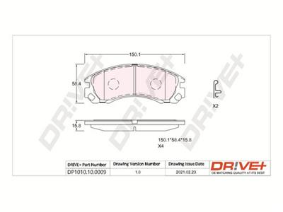 Dr!ve+ DP1010.10.0009 Číslo výrobce: DBP0009. EAN: 5907714158421.