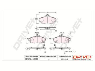 Dr!ve+ DP1010.10.0011 Číslo výrobce: DBP0011. EAN: 5907714158438.