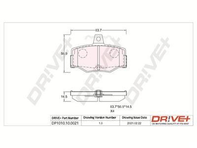 Dr!ve+ DP1010.10.0021 Číslo výrobce: DBP0021. EAN: 5907714158520.