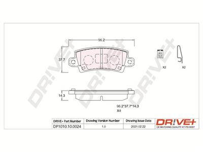 Dr!ve+ DP1010.10.0024 Číslo výrobce: DBP0024. EAN: 5907714158551.