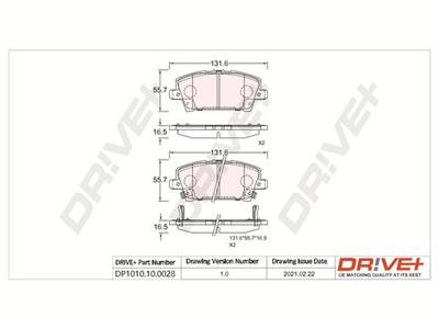 Dr!ve+ DP1010.10.0028 Číslo výrobce: DBP0028. EAN: 5907714158582.
