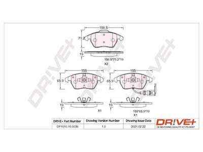 Dr!ve+ DP1010.10.0036 Číslo výrobce: DBP0036. EAN: 5907714158643.