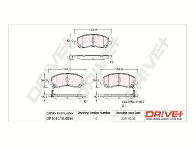Dr!ve+ DP1010.10.0056 Číslo výrobce: DBP0056. EAN: 5907714158827.