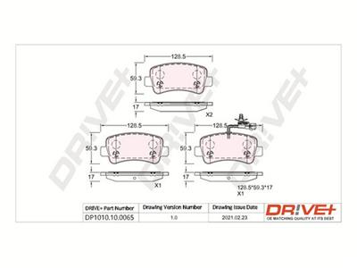 Dr!ve+ DP1010.10.0065 Číslo výrobce: DBP0065. EAN: 5907714158896.