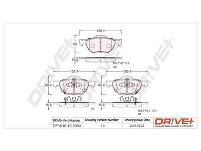 Dr!ve+ DP1010.10.0084 Číslo výrobce: DBP0084. EAN: 5907714159039.