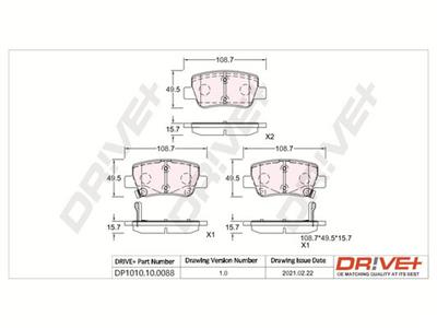 Dr!ve+ DP1010.10.0088 Číslo výrobce: DBP0088. EAN: 5907714159060.