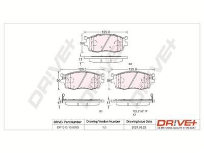 Dr!ve+ DP1010.10.0093 Číslo výrobce: DBP0093. EAN: 5907714159114.