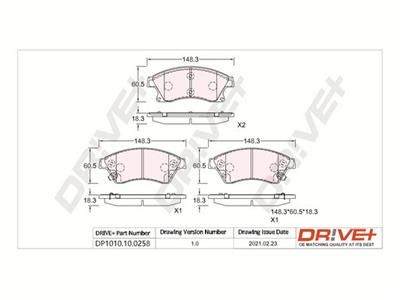 Dr!ve+ DP1010.10.0258 Číslo výrobce: DBP0258. EAN: 5907714159770.