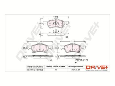 Dr!ve+ DP1010.10.0395 Číslo výrobce: DBP0395. EAN: 5907714160097.
