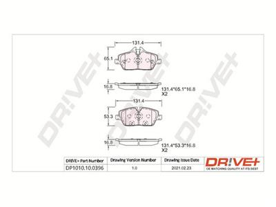 Dr!ve+ DP1010.10.0396 Číslo výrobce: DBP0396. EAN: 5907714160103.