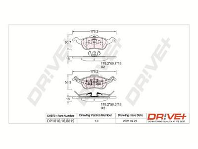 Dr!ve+ DP1010.10.0815 EAN: 5907714160806.