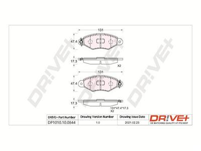 Dr!ve+ DP1010.10.0844 EAN: 5907714161063.