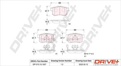 Dr!ve+ DP1010.10.1007 EAN: 5907714162206.